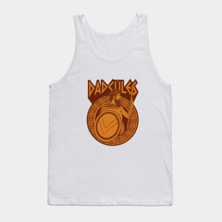 Dadicles - Dad Hero Greek Hero God Fathers Day Design Tank Top